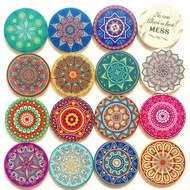 Ceramic Coaster Cork Coaster Medium Fiber Board Coaster Absorbent Paper Coaster Cotton Rope Coaster