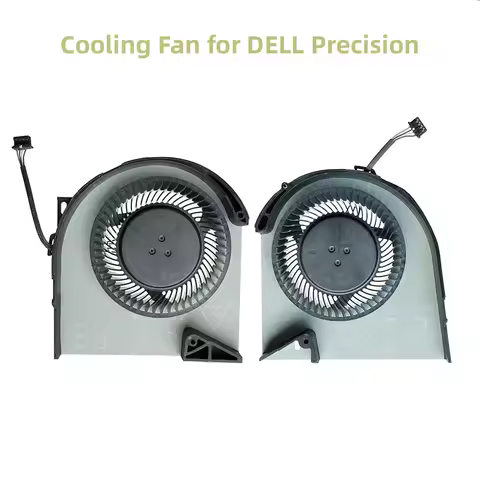 New Original Laptop CPU GPU Cooling Fan For DELL Precision 7530 M7530 7540 P74F