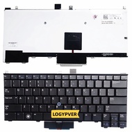 US Keyboard for Dell Latitude E4310 0P6VGX PK130AW2A00 C0YTJ English Laptop With Pointstick Backlit