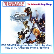 【PSP GAMES MAIN DI PC Iphone Android】PSP Game Kingdom heart birth by sleep phone game pc game best