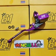 ปั๊มบน 8.1 สีม่วง งานCNC มือเบรคสีม่วง WAVE110i / WAVE125 / WAVE100S / WAVE100 / MIO / MSLAZ / R15 /