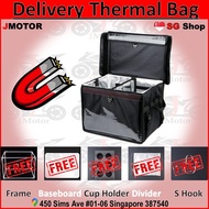 Magnetic Thermal Bag Food Delivery Box for Food Delivery Riders