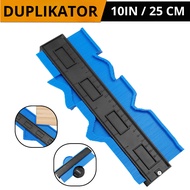 10 Inch Contour Duplicate Ruler Multifunctional Duplicate Mall Ruler