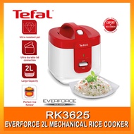TEFAL RK3625 Everforce 2L Mechanical Rice Cooker - 2 YEARS AGENT WARRANTY