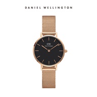 Jam Tangan Wanita Daniel Wellington Petite Mesh Watch Melrose Black Black - Jam Tangan DW Daniel Wel