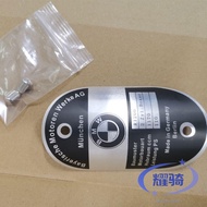 BMW R NINE T Climber Modified Emblem Aluminum Alloy Motorcycle Decoration Care Cap Accessories ป้ายต