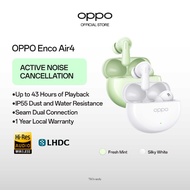 OPPO Enco Air4 Noise Cancellation / 43-hour Battery Life / Water & Dust Resistance IP55 / 1 year Loc