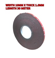 3M Double Side Tape Heavy Duty Acrylic Tape 1.0mm x 10mm x 30meter /  2.0mm x 12mm x 16.5meter / 0.4