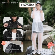 FAVORITEGOODS Raincoat Set, Windproof Eva Split Raincoat, Lightweight Strengthen buttons Full Covera
