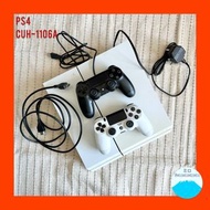 ⭐️Sony PS4 CUH-1106A 行貨 (Sony專門店買) White Console with 2 x Controller (PlayStation 4 白色主機 / 連一黑一白各一原裝手掣)