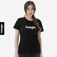 WRANGLER เสื้อยืดแขนสั้นผู้หญิง คอลเลคชั่น Everyday with Wrangler ทรง Regular รุ่น WR F225WTSSN07