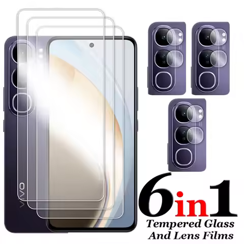 For Vivo V40 Lite 5G Glass Full Glue Clear Screen Protector For Vivo V40 Lite 4G Tempered Glass For 