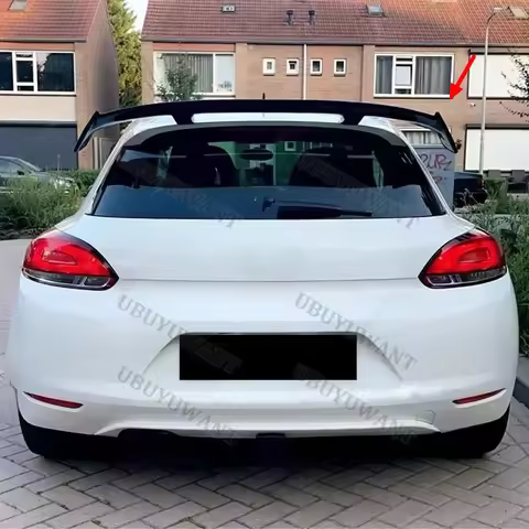For Volkswagen Scirocco/R Car Trunk Spoiler ABS Auto Rear Trunk Wing Accessories Spoiler 2009-2017