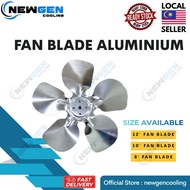 ALUMINIUM FAN BLADE 8 INCH 10 INCH 12 INCH REFRIGERATOR CONDENSER EVAPORATOR COOLING FAN BLADE HVAC