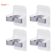 Broom Holder Wall Mounted Broom Holder Traceless Strong Adhesive Hook Wall Rack Punch-Free Broom Hol