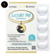 Lactobif Pet Probiotic, 5 Billion CFU, 60 Veggie Capsules