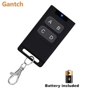 Wireless RF433Mhz Copy Remote Control Auto 4 Channel Code Garage Gate Door Control Duplicator Portal Remote Control Key universal clone copy wireless remote control