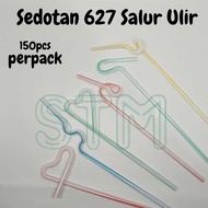 Fun straw salur / super long screw straw 27cm