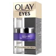 Olay โอเลย์ รีเจนเนอรีส เรตินอล 24 มอยเจอร์ไรเซอร์/ซีรั่ม ครีม/ซีรั่มบำรุงกลางคืน บำรุงผิวหน้า