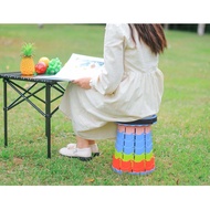 Portable rectractable stool outdoor, Travel chairs stools Foldable lounge