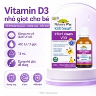 Nature's Way Kids Smart Vitamin D3 Drops 13ml . Vitamin D3 Supplement Support for Children