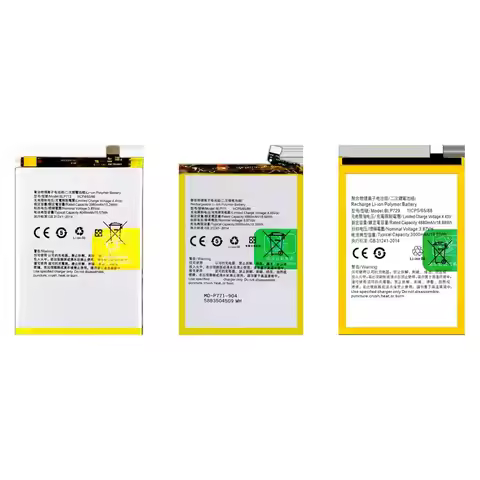 Mobile Phone Battery Fast Charging BLP713 BLP771 BLP729 4045-5000Mah For Oppo Realme X 3 5 5I 6I C3 