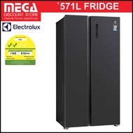 ELECTROLUX ESE6101A-BSG 610L SIDE-BY-SIDE FRIDGE (2 TICKS)