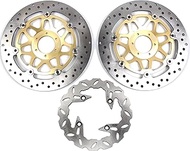 Arashi Front Rear Brake Disc Rotors for Honda CB 400 Vtec 1999-2015 Motorcycle Replacement Accessori