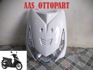 Tameng Depan Lampu + Reflektor Sen Motor Beat Karbu 2008 - 2012 Warna Putih Termurah