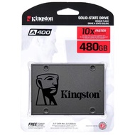 【จัดส่งในพื้นที่】 ฮาดดิสโน๊ตบุ๊ค ใหม่！SSD(เอสเอสดี) 120GB 240GB 480GB 960GB Kingston A400 SATA III 2