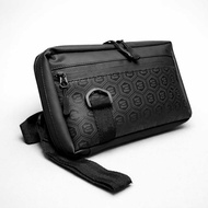 ECHELON Fusion 3-in-1 Men's Sling Bag Waterproof Black Clutch Sling Bag