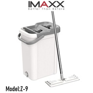 IMAXX Original Top Quality Self-Washed and Squeeze Flat Mop Scratch Mop with 2 Mop Pad (1 Month Warranty)