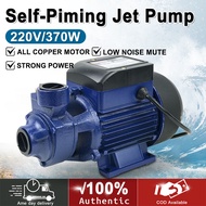 Electric Water Pump Heavy Duty 1HP 220V Pure Copper Motor Peripheral Jet Booster Pump Self-priming P