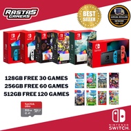 NEW/USED Nintendo Switch V2 OLED Free Full games