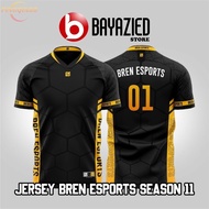 New Bren Esports T-shirt Jersey 2023 Gaming Jersey Customize CUSTOM Ml Free Nickname MPL Gaming Jersey Philippines Season 10 S10 Bren Lang Malakas Esports Jersey Customized Ph Codm