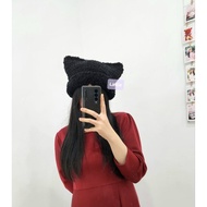 HANDMADE BEANIE CAT HAT/CAT HAT CAT HAT/CAT BEANIE HAT CUTE BEANIE HAT VIRAL/ KOREAN FASHION AESTHET