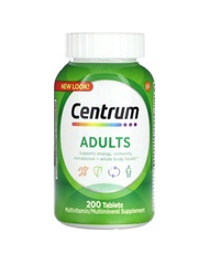 （長期有現貨）美國Centrum Adults 善存成人綜合維他命(男女適合) 200粒裝