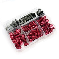 177pcs Fairing Bolts Motorcycle Screws Body Screws Nuts For kawasaki z750 z900 z1000 z800 versys 650