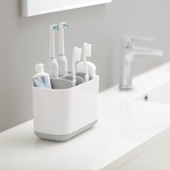 JosephJoseph EasyStore Toothbrush Holder Bathroom Storage Organizer Caddy
