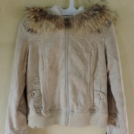 Authentic FEROUX Fluffy Calze Short Coat/Jaket Second Branded Original