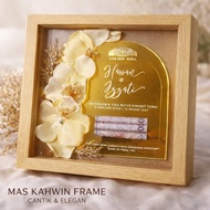 MAS KAHWIN FRAME PERNIKAHAN PERKAHWINAN | PLAT HANTARAN KAHWIN GUBAHAN DUIT