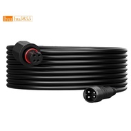 10FT Extension Cable for  Outdoor Flood Lights and Spot Lights,Waterproof 4Pin Extension Cord for  H
