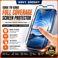 iPhone Tempered Glass Screen Protector FULL COVER 9D Temperedglass ip 11 11pro 12 12pro 13 13promax