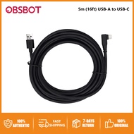 OBSBOT 5m (16ft) USB-A to USB-C 3.0 Cable