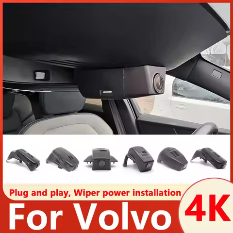 Dashcam For Volvo S60 S60L S80L S90 V90 V40 V60 XC90 XC40 XC60 C40 UHD 4K Dash Cam Plug and Play Das