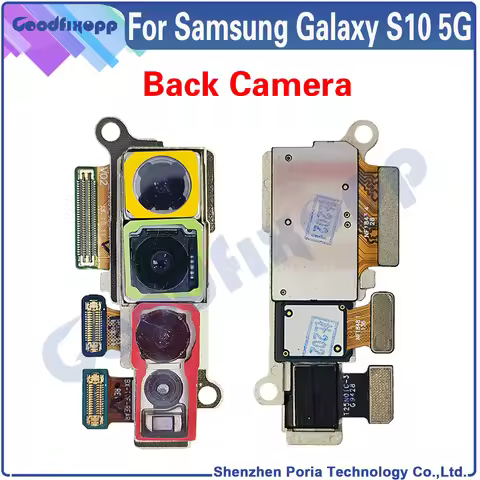 For Samsung Galaxy S10 5G SM-G977 G977U G977N G977B G9770 G977 Phone Rear Camera Modules Back Camera