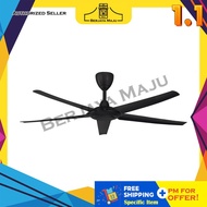 Alpha 56" Cosa DC Motor 5 Blade Remote Ceiling Fan CX20 5B/56 MB (Matt Black)