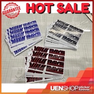 Sticker gantian untuk rim (ORIGINAL SPEC) #RAYS #VOLKRACING #TE37