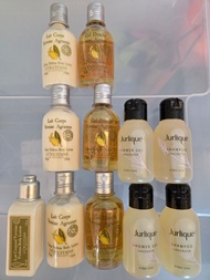 Loccitane jurlique Travel Set 旅行淋浴露 潤膚露 Body lotion shower gel