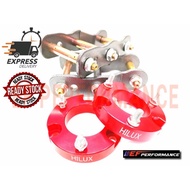 (Red)TOYOTA HILUX VIGO REVO ROCCO ROGUE LIFTUP ABSORBER SPACER H SHACKLE 25MM 32MM 2 inch LIFTUP 4X4 KUN25 26 Gun125 126